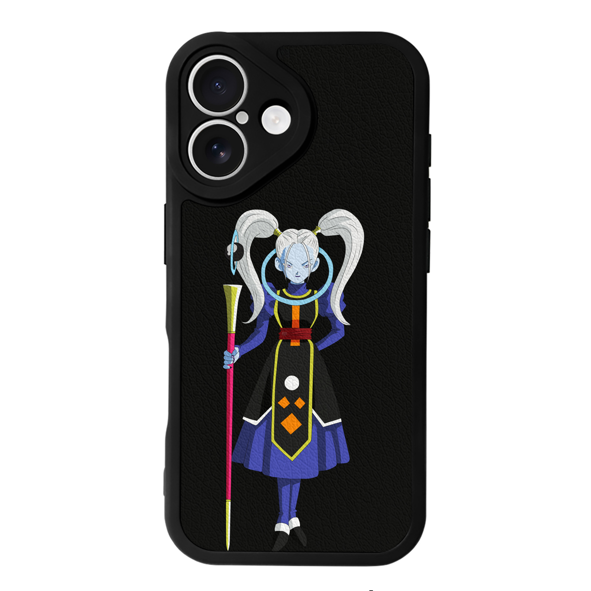 （画像用） ドラゴンボール DRAGON BALL 【iPhone 16シリーズ対応】シリコンスマホケース（レザー調） 材質：シリコン